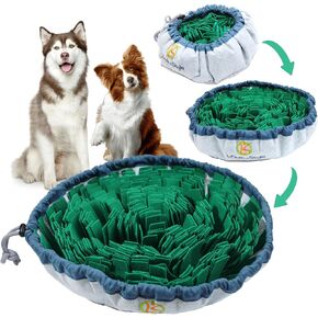 Snuffle Mat for Dogs - Interactive Puzzle Toy for Large & Small Breed, Slow Feeder for Mental Stimulation & Stress Relief Encourages Natural Foraging Ideal for Indoor & Outdoor Use