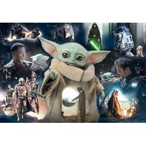 Buffalo Games - Silver Select - Star Wars - Grogu's Journey - 2000 Piece Jigsaw Puzzle for Adults -Challenging Puzzle Perfect for Game Nights - Finished Size is 38.50 x 26.50