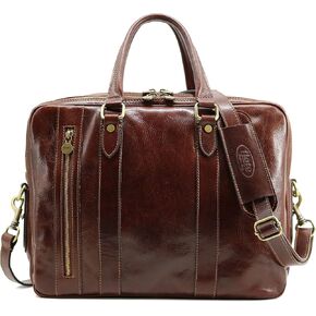 Floto Firenze Computer Bag Leather Briefcase Messenger Laptop Bag