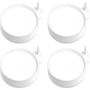 4 Pcs Air Stones for Fish Tank 3.2 Inch Aquarium Ultra-High Dissolved Oxygen Diffuser Bubbler, Nano Oxygen Aerator Stone for 30-100 Gallon Hydroponics and DWC System Aquarium