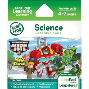 Leapfrog Explorer Hasbro Transformers Rescue Bots Race to Rescue Learning Game
