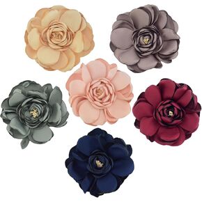 Dog Collar Accessories Pack of 6, Decorative Flower Charms for Dog and Cat Collars