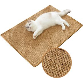 Haozaikeji Cat Scratcher Mat Natural Sisal Cat Scratfer Pad Cat Scratfer Scratfer