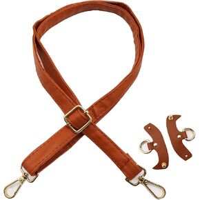استبدال حزام المحفظة Crossbody قابلة للتعديل ، 2pcs crossbody keyswing rains d for bag (الذهب مشبك)