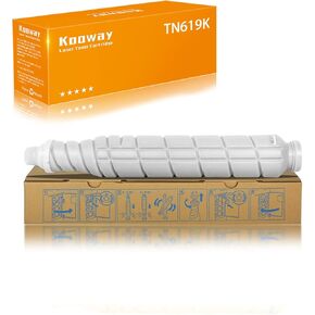 توافق TN619 TN-619M استبدال خرطوشة الحبر لـ Konica Minolta Bizhub Press C1060 C1070 Accuriopress C2060 C2070 C3070 C3080-60000 Pages (TN619 Magenta 1 Pack)