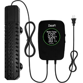 سخان حوض السمك 100W/200W/300W/500W ، سخان خزان الأسماك مع حماية عالية الحرارة وسخان خزان السلاحف مع قبالة تلقائي عند مغادرة مياه البحر أو المياه العذبة.