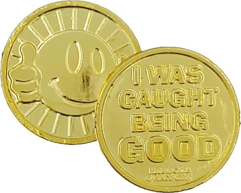 عملات معدنية بلاستيكية من شركة Dreidel، لقد تم القبض عليها كونها جيدة، أنشطة تعليمية وتعليمية في الفصل الدراسي (144 قطعة) in Kuwait