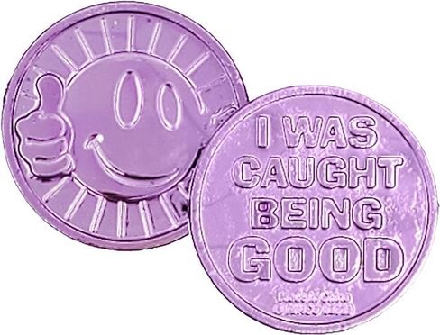 عملات معدنية بلاستيكية من شركة Dreidel، لقد تم القبض عليها كونها جيدة، أنشطة تعليمية وتعليمية في الفصل الدراسي (144 قطعة) in Kuwait