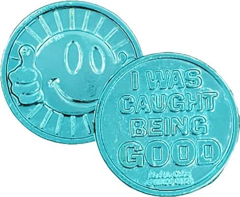 عملات معدنية بلاستيكية من شركة Dreidel، لقد تم القبض عليها كونها جيدة، أنشطة تعليمية وتعليمية في الفصل الدراسي (144 قطعة) in Kuwait