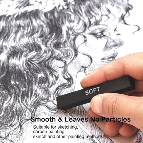 CAMATTO 14 PCS Blending Stumps and Tortillions Paper Art Blenders Set with Sandpaper Pencil Sharpener Pointer Compressed Charcoal Sticks for Student Artist Charcoal Sketch Drawing Shading in Saudi Arabia