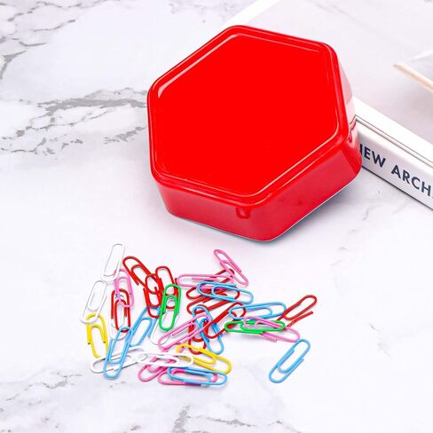 NatsumeBasics Black Paper Clip Holder 30 Paper Clips Cute Plastic Paper Clip Supenser حامل للمكتب المنظم للمكاتب الإكسسوارات المدرسية المستلزمات (أسود) in Kuwait