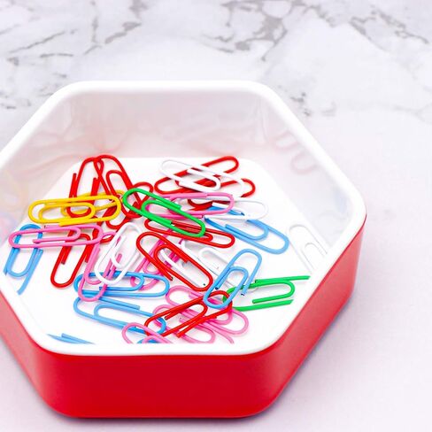 NatsumeBasics Black Paper Clip Holder 30 Paper Clips Cute Plastic Paper Clip Supenser حامل للمكتب المنظم للمكاتب الإكسسوارات المدرسية المستلزمات (أسود) in Kuwait
