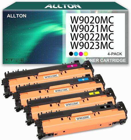 827A Toner Cartridge CF300A CF301A CF303A CF302A Toner Cartridge Replacement for Color Enterprise Flow M880 M880z M880z+ M880z+ NFC Printer(4-Pack) in Saudi Arabia