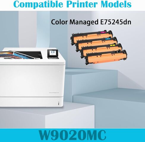 827A Toner Cartridge CF300A CF301A CF303A CF302A Toner Cartridge Replacement for Color Enterprise Flow M880 M880z M880z+ M880z+ NFC Printer(4-Pack) in Saudi Arabia