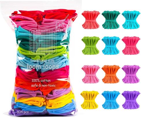 Disracker Weaving Loom Kit Toys Crafts, Arts and Crafts for Kids and Adults, Ideal Gifts for Girls Ages 5 6 7 8-12 13, Potholder Knitting Loom Kit in Saudi Arabia