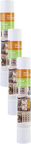 Cricut Decorative Window Cling Vinyl, Frosted - 3-Pack of 4ft Rolls (12" x 48") in Saudi Arabia