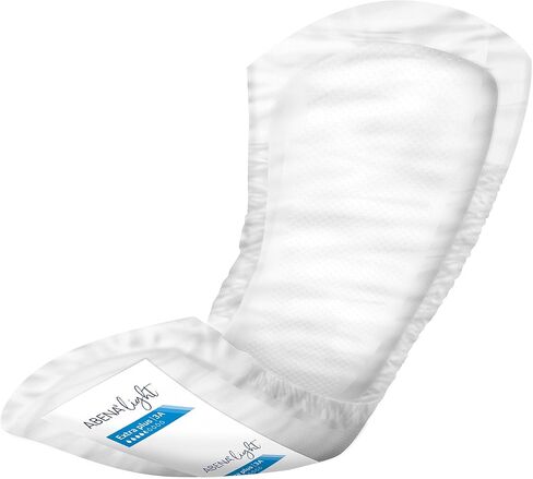 Abena Light Premium Incontinence Pad, Ultra Light Absorbency, Size 0, 240 Count (10 Packs of 24) in Kuwait