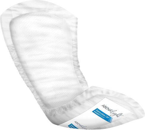 Abena Light Premium Incontinence Pad, Ultra Light Absorbency, Size 0, 240 Count (10 Packs of 24) in Kuwait