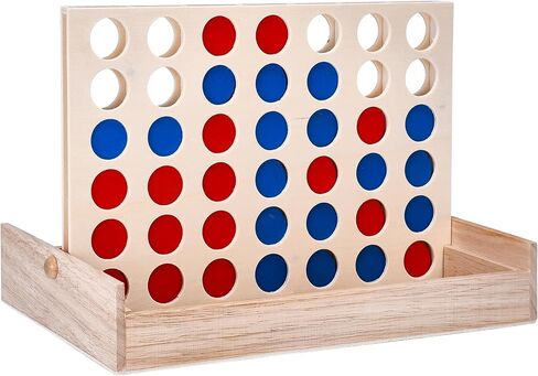 flybold Wooden Game Set - 6 x 10 x 6 Inches - Family-Friendly Game for Kids and Adults - Board Games for Adults for Indoor/Outdoor Fun, BBQs, Parties, and Picnics in Saudi Arabia
