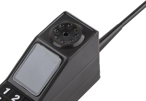 هاتف محمول خمر ، هاتف من الطوب Prop Prop School Phone Pagers and Inperers 90s هاتف مزيف لتزيين غرفة المعيشة المنزلية (أسود) in Kuwait