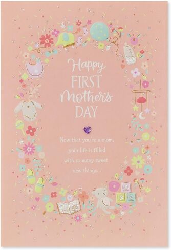 American Greetings First Mothers Day Card for First Time Mom (Sweet New Things) in Kuwait