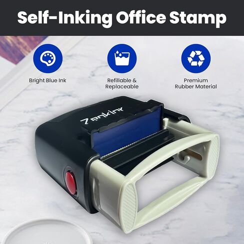 Return to Sender Stamp Self Inking Stamp for Office, Account Business Rubber Stamps with Clear Impression, Red Ink in Kuwait