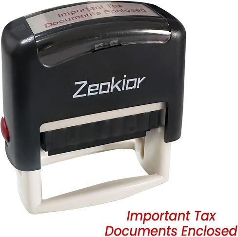 Return to Sender Stamp Self Inking Stamp for Office, Account Business Rubber Stamps with Clear Impression, Red Ink in Kuwait