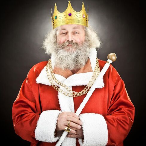 Hanaive King Crowns for Men Kids Gold Royal Plastic Crown Jeweled for King Queen Prince Princess Costume Cosplay Party in Saudi Arabia
