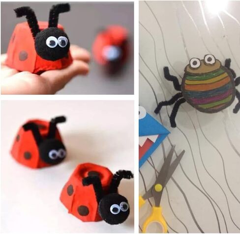 100Pcs Pink Pipe Cleaners Chenille Stem for DIY Crafts,Arts,Wedding,Home,Party,Valentine's Day Holiday Decoration 6 mm x 12 Inch in Kuwait