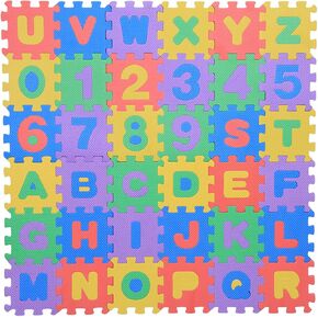 حصيرة لعب الأطفال Viagasafamido Eva Foam ، 362pcs إيفا الرغوة.