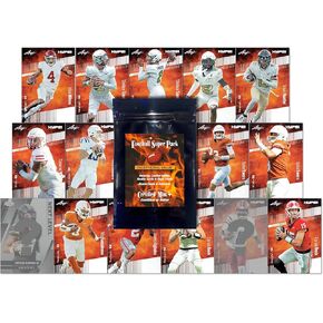 2025 NFL Draft Superpack - Top Pick Rookie Cards - Shedeur Sanders, Cam Ward, Travis Hunter, Jayden Daniels, Milroe, Ewers & More - 15 cards & bonuses - Certified Mint+