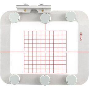 MagnaHoop Magnetic Hoop for Brother SE600 SE400 SE700 SE625 SE425 PE550D PE540D PE535 PE525 PE500 Innovis Babylock, Metal Magnet Embroidery Machine Sash Frame (4x4-SA432M)
