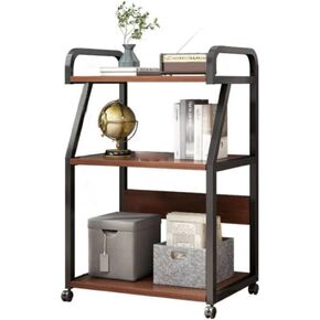 موقف الطابعة ، 22'x16''x39''printer مع رف التخزين ، 3 طبقات طابعة العربة مع العجلات ، أرفف متعددة الوظائف في المكتب المنزلي للضغط الحراري ، الطابعة ثلاثية الأبعاد
