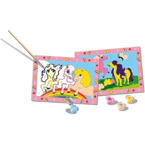 Ponies Ravensburger Prancing Paints بواسطة أرقام أرقام للأطفال - 23701 - فنون الرسم والحرف للأعمار 5 وما فوق