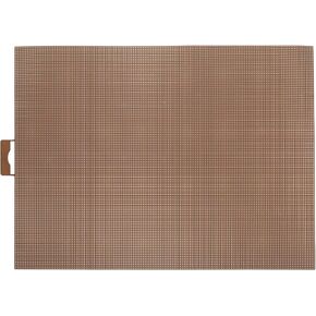 meccanixity 4pcs 8 "x11" ورقة من القماش البلاستيكية 6 قماشية إبرة الفراغ لتطريز كروشيه كروشيه الغزل ، بني ، بني