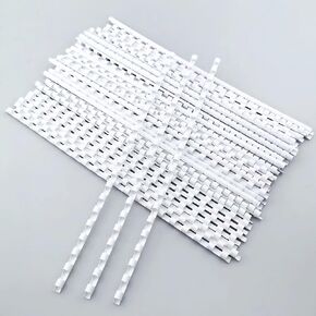 Markeny 100pcs Plastic Plastic Click Binding 19-21 Ring Plastic Blity Combling Combin