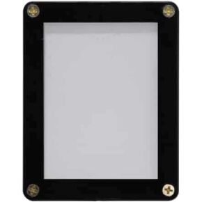 Ultra Pro 1 -Card Double Holder Black 20pt - 4 Screwdown #81199