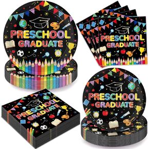 150pcs لوحات التخرج من مرحلة ما قبل المدرسة والمناديل 2025 تخرج التخرج ما قبل المدرسة لوحات الورق لوحات التخرج من أدوات ماء أدوات تخرج من أدوات تخرج رياض الأطفال ، خدمة 50 in Kuwait