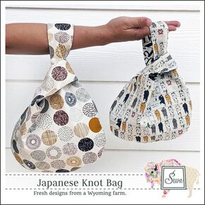 Sewn Wyoming Japanese Knot Bag Pattern, Multi