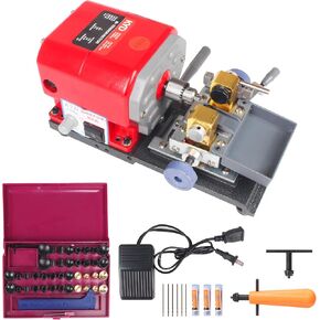 RATTMMOTOR 680W 110V Pearl Drilling Machine 500-15000RPM Coral Driller Amber Bead Polishing Machine Holding Machine 0.3-4mm Collet
