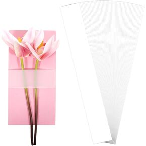 100 PCS Clear Vellum Belly Band for 5x7 دعوات ، دعوة زخرفية ، فرق دعوة الزفاف ، نطاقات زفاف لأظرف حفلات الزفاف (1.57 × 12.2 بوصة)