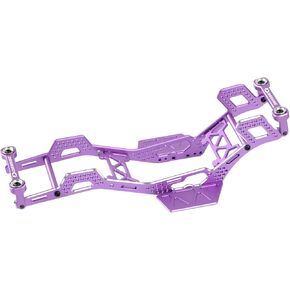 مجموعة هيكل الألومنيوم SCX24 ، 7 ° زاوية LCG Rock Fraggy Frame For SCX24 RC Rock Raddrads