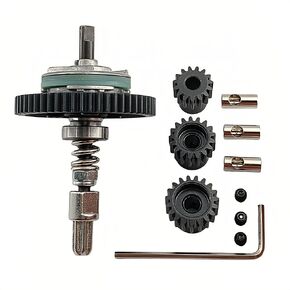 54T الصلب الترس التفاضلي مع قابض النعال الكامل و 32P 15T 17T 19T PINION مجموعة TRAXXAS SLASH 4x4 ، Stampede 4x4 ، Rustler 4x4 - بديل لـ 6878