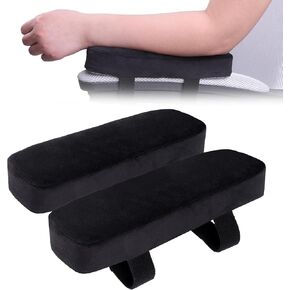 Office Chair Arm Pads - Soft & Comfortable Arm Rest Cover Elbow & Forearm Support, Sponge Arm Rest for Desk Chair & Gaming Chair Armrest Pads, arm Chair Covers Set of 2