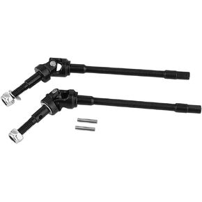 New Enhanced Hard Steel Front Rear Axle Shaft CVD for Axial SCX10 RC Crawler Heavy Duty Metal Upgrade Replacement Parts (Front) in Kuwait