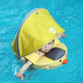 بركة الأطفال المترقية تعويم Mambobaby Swim تطفو عوامات طفل غير قابلة للتهدئة مع مظلة لمدة 8-36 شهر