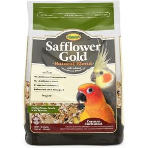 Higgins Safflower Gold Food Food Mix for Conurs & Cockatiels ، 3 £
