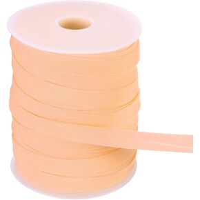 uxcell 55 Yards Double Fold Bias Tape 1/2 Inch Bias Binding Tape Binding Bias Ribbon for Sewing Hemming Quilting Piping Cheongsam Decoration Clothing Seaming, Light White