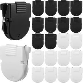 50pcs Cubicle Clips: Plastic Fabric Panel Cubicle Clips for Fabric Walls Hooks for Notes Memos Pictures Photo Frame
