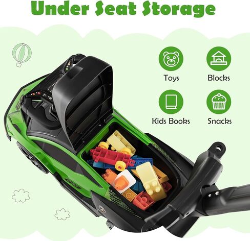 Nightcore 3-in-1 Push Car for Toddlers, Licensed Lamborghini Stroller Sliding Car with Push Handle & Arm Guardrails, Horn, Under Seat Storage, Ride on Kids Toy Car for Boys & Girls (Pink) in Kuwait